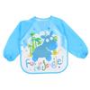 Baby Feeding Feeding Apron Thin Style Long Sleeve Baby Reverse Dressing Drawing Clothes Waterproof Bib