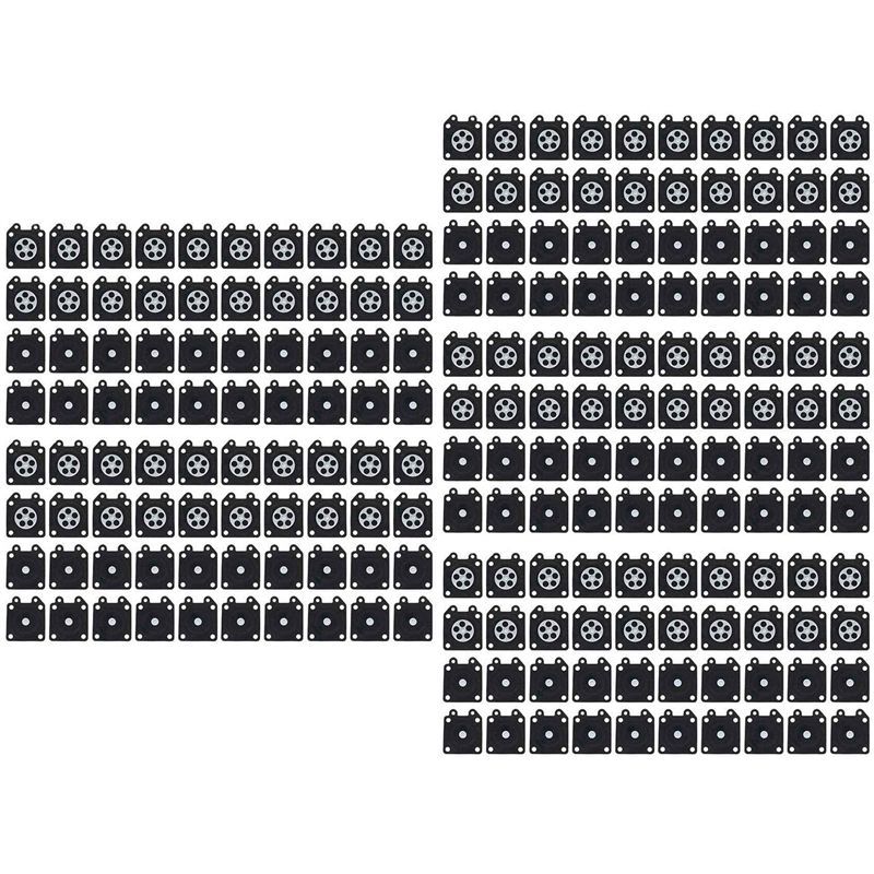 ABJN-200Pcs Chaaw Carburetor Metering Diaphragm For Walbro 95-526 500 3800 4500 5200 5800 Car Assembly Gaskets Kit