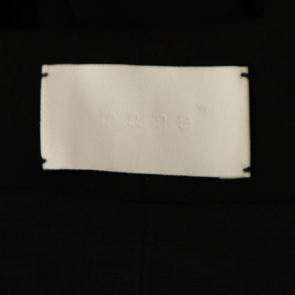 Mame Made In Japan 7 Minutes Sleeve Knee-length Dress 1 Black Kurogouchi Women Used