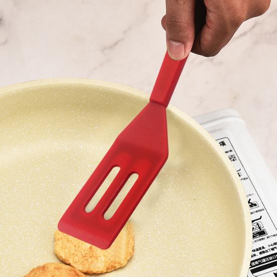 Лопатка с антипригарным покрытием, пищевая термостойкая полая лопатка из нержавеющей стали, устойчивая к царапинам, лопаточка для сервировки еды, переворачивающая яйца, лопаточка для приготовления стейка