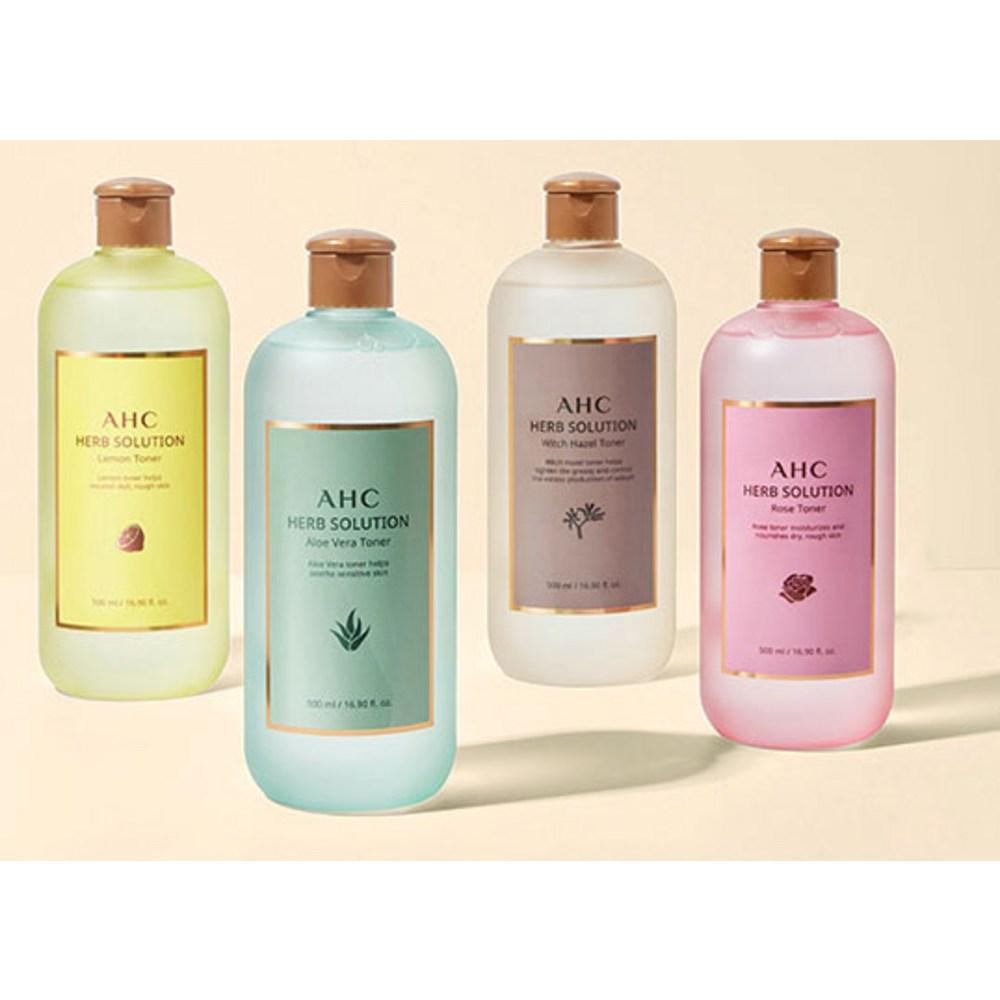 AHC Herbal Solution Rose Toner AD2, 500ml, 1 Piece