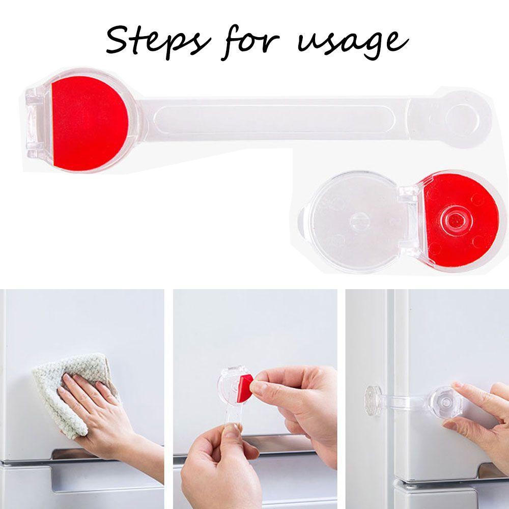 Kids Security Lock Drawer Anti-pinch Cabinet Lock Baby Safety Baby Protective Security Lock