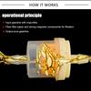 Motorcycle Small Engine Inline Carb Liquid Petrol Gasoline Filter Motorcycle Oil Filter for 110-200 Single Cylinder Engine