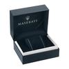 Maserati Men's Attrazione Quartz Watch with Luminous Dial and Hands, 5ATM Water Resistance, 43mm White and Silver, Business Style, R8853151004, Offici