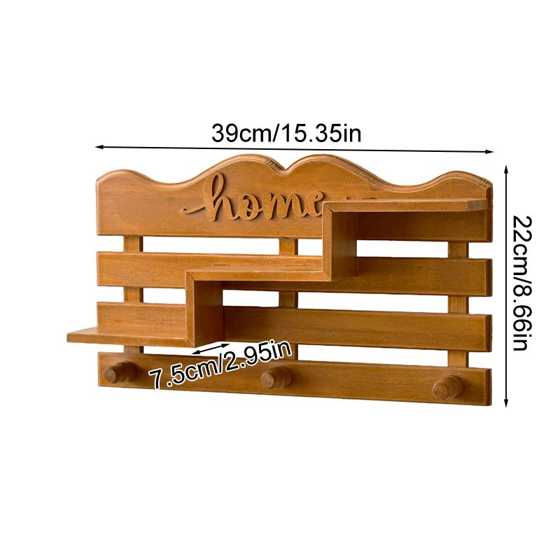 Украшение для дома Украшение для фермерского дома Держатель для ключей Оригинальная входная настенная вешалка Американский стиль Цветочный горшок Дисплей Стойка