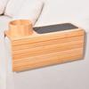 Подставка для подлокотника дивана Yousheng Bamboo с подстаканником, противоскользящий поднос для дивана, складной столик для дивана, телефон, пульт дистанционного управления