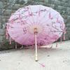 1PC with Tassel Classical Women's Umbrella for Hanfu Accessories Satin Cloth Photograph Props Fairy Ancient Parasol