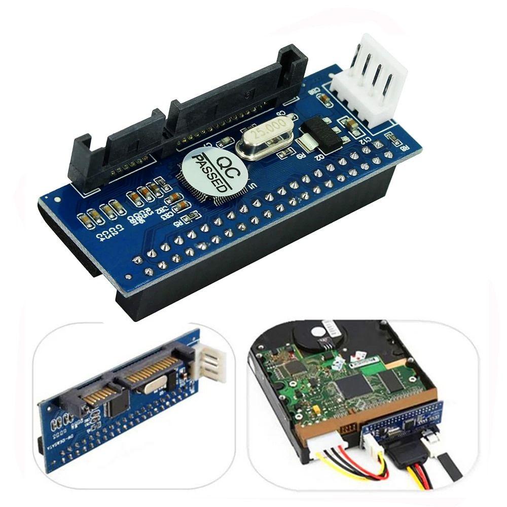 Replacement 3.5 Inch HDD Data Cable SATA Connector IDE To SATA SATA IDE Adapter Hard Disk Adapter