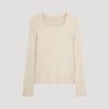  She S miSS Slim Square Neck Knit SSkpoo42030 Cr