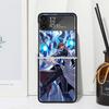 Чехол для телефона Yu-Gi-Oh для Samsung Galaxy Z Flip 7 6 5 4 3 5G Flip3 Flip4 Flip5 ZFlip6 ZFlip7 Черный Fundas Galaxy Z Flip