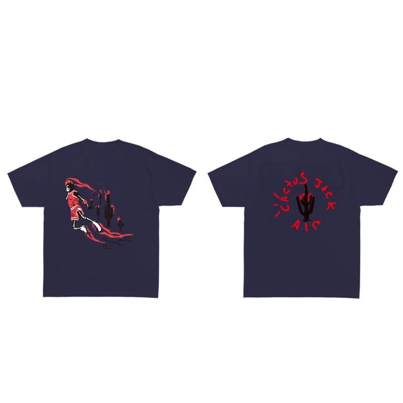 New Arrival Cactus Jack T-Shirt Men Women Hip Hop Streetwear Tee Shirt ASTROWORLD Swag Funny T Shirt Cotton Tee Tops