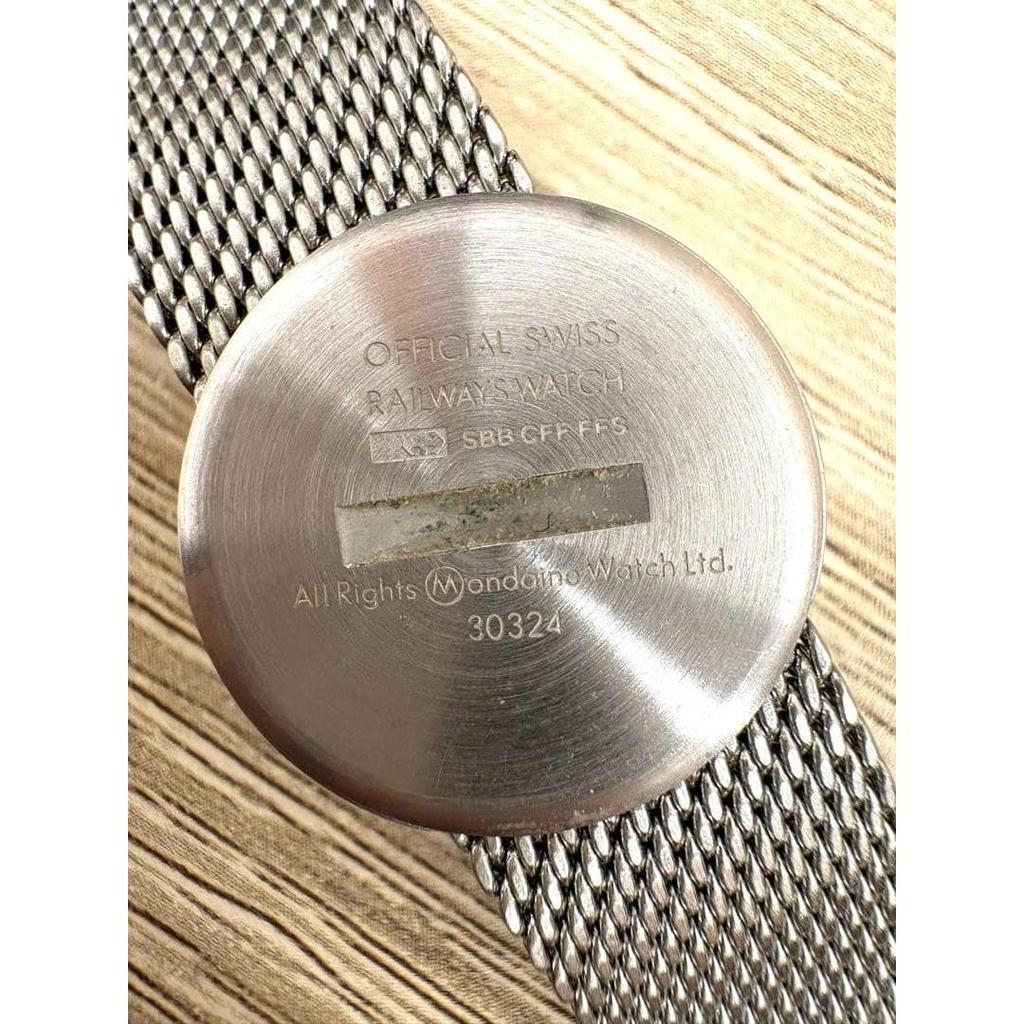Used MONDAINE Women's Watch Mesh Belt