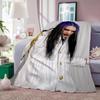 K-Kim Dracula Singer Seventy Thorns Blanket Warm And Soft Suitable For Bedroom Living Room Sofa Bed Office Travel Camping