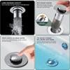 Washbasin Drains Filter Bathroom Anti-odor Anti-clogging Pop-Up Sink Filter Sink Strainer Kitchen Accessories
