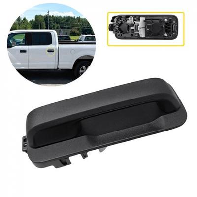 1 шт. Наружная дверная ручка для Ford F-150 2015-2018, задняя, со стороны водителя, гладкая черная