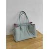 Large Capacity Nylon Tote Bag Women With Multiple Interior Pockets Lightweight Shoulder Handbag Urban Minimalist Style