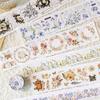 Mr. Paper, 8 Styles Each with 200cm Matte PET Tape, DIY Floral Stickers, Handmade Decorative Materials, Sticker Tape