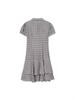 2025 Autumn/Winter Women's Plaid Layered Dress - Academy Style