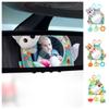 Convex Mirror Safety Seat Headrest Rearview Polyester Rear Ward Car Kids Rearview Car Accessories