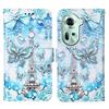 Кожаный чехол-кошелек для OPPO A40 A60 A80 Reno 13 12 12F 12FS 9A 8T Find X8 X6 Pro X5 Lite A17 A52 A58 A78 A98 K12X Расписная обложка