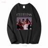 Clueless Movie Characters Vintage T Shirt vintage Washed graphic designer clothes homme Unisex Stretched Breathable streetwear