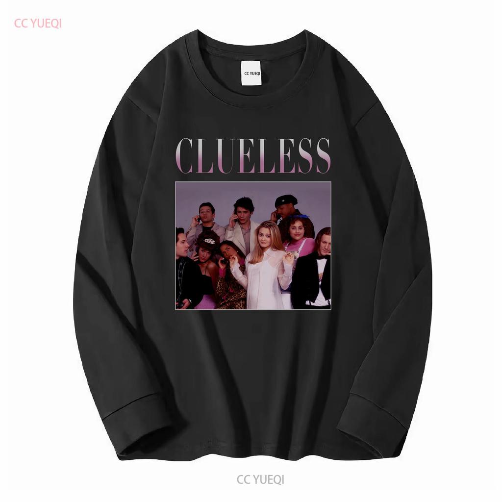 Clueless Movie Characters Vintage T Shirt vintage Washed graphic designer clothes homme Unisex Stretched Breathable streetwear