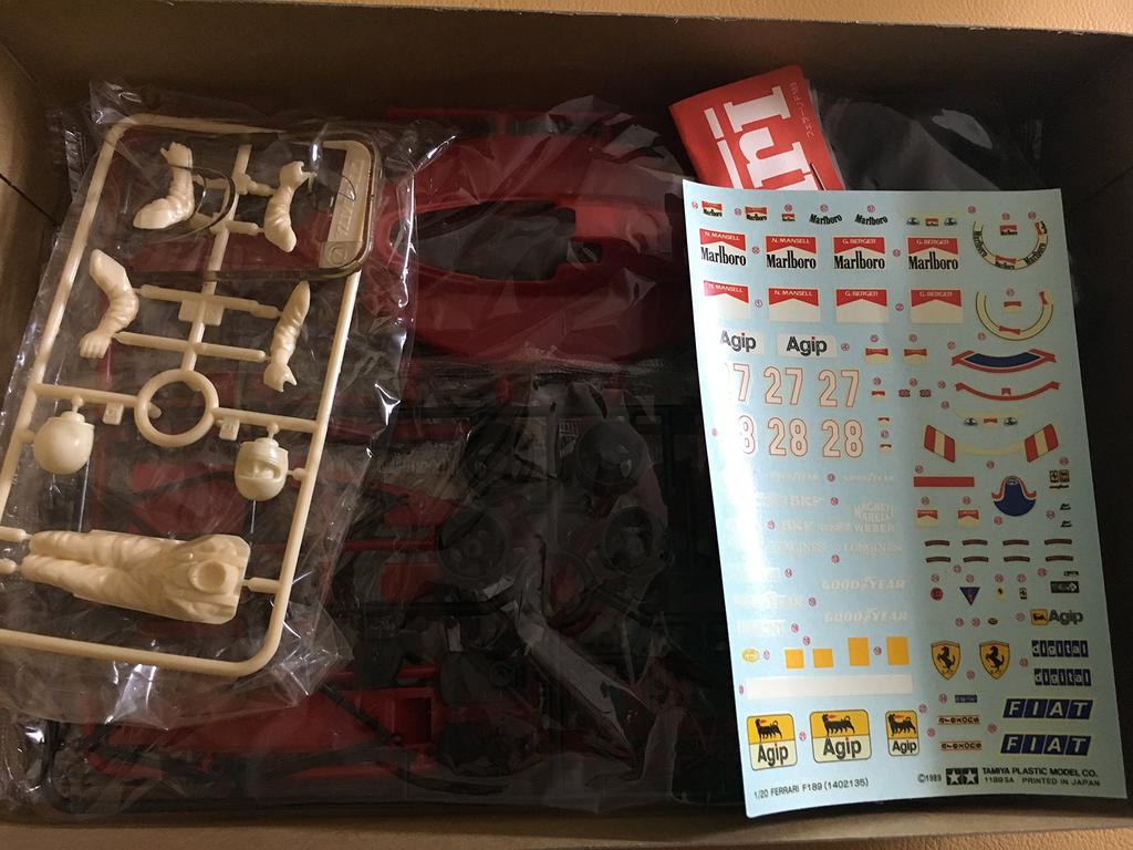 Tamiya Ferrari F189 ранняя модель Grand Prix 1/20 (1/20 Коллекция20023)
