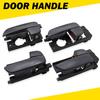 4x Серая внутренняя ручка двери для Hyundai Accent 2006 07 08 09 10 11 Передняя и задняя V