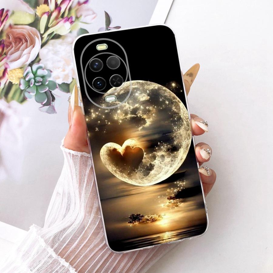 Чехол для Huawei Nova 15 Pro Nova15 Capa Мягкий Силикон Милые Кошки Мультфильмы Расписная Крышка для Huawei Nova 15 Pro Ultra Couqe
