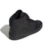 Adidas Оригинальные кроссовки Originals Forum с высоким верхом, удобные, женские кроссовки, черные GY9517