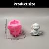 Handmade Silicone Mould 3D Rabbits Candle Molds Ornament Molds Animal Molds Casting Molds for Home Table Decorations
