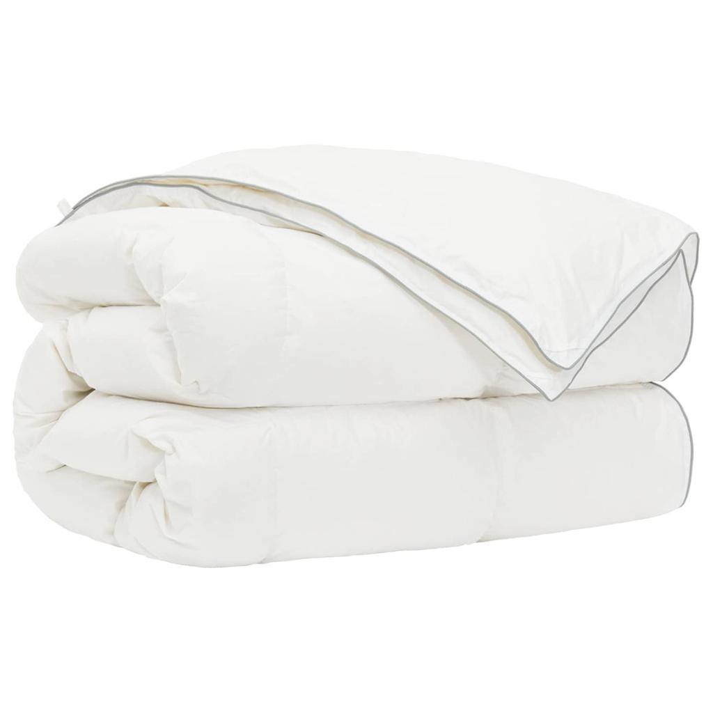 Duvet FULDA 155 x 200 cm 4 Seasons 310 GSM White