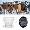 Pour Over Coffee Dripper Clear for Office Home Bar Cafe Use Acrylic Made