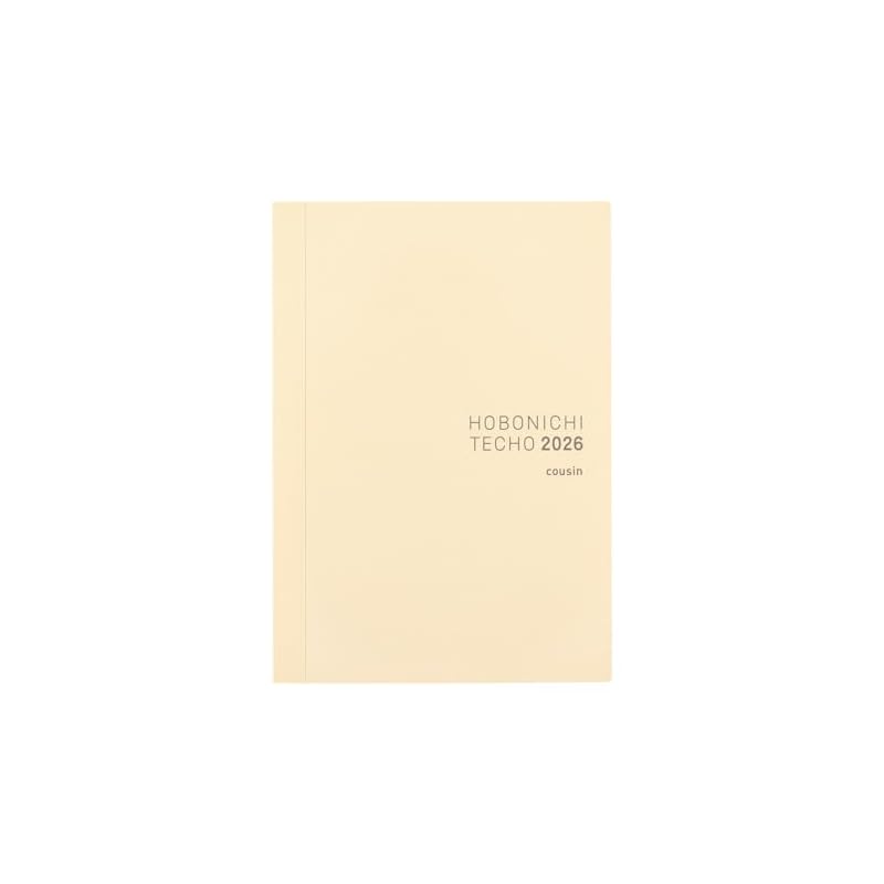 Hobonichi Techo 2026 Cousin [A5 / 1 страница в день / Январь / Начало в понедельник]