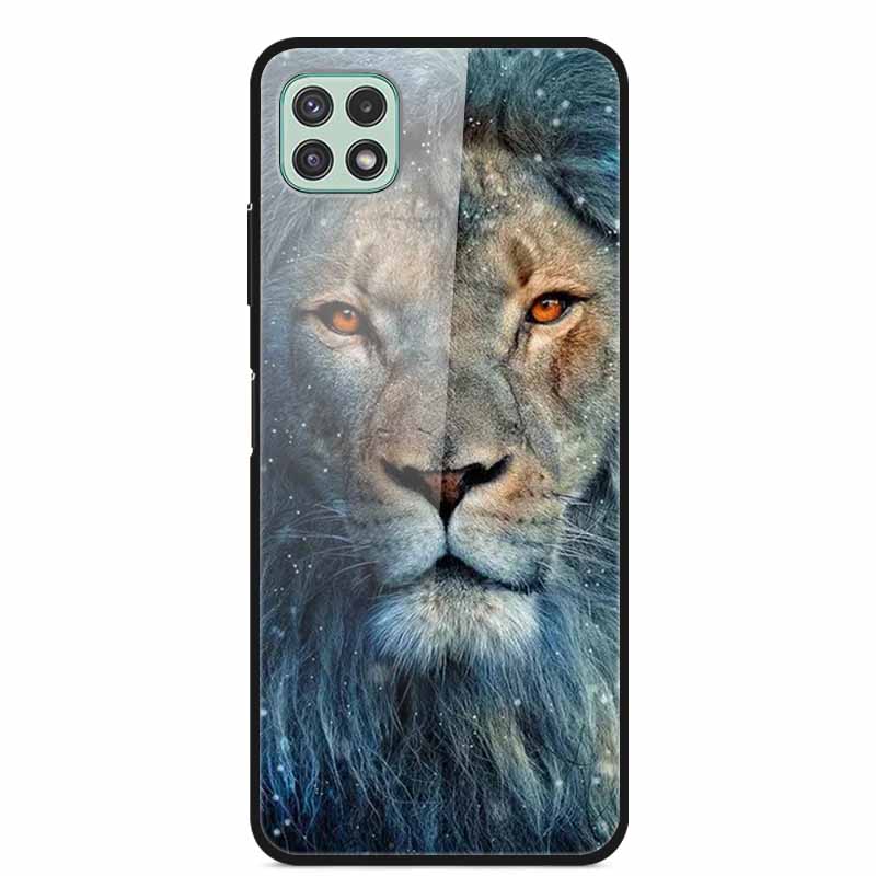 For Samsung Galaxy Wide5 Case Tempered Glass Hard PC Phone Back Cover for Galaxy Wide 5 Bumpers Cases Shell Coque 6.6'' SM-E426S