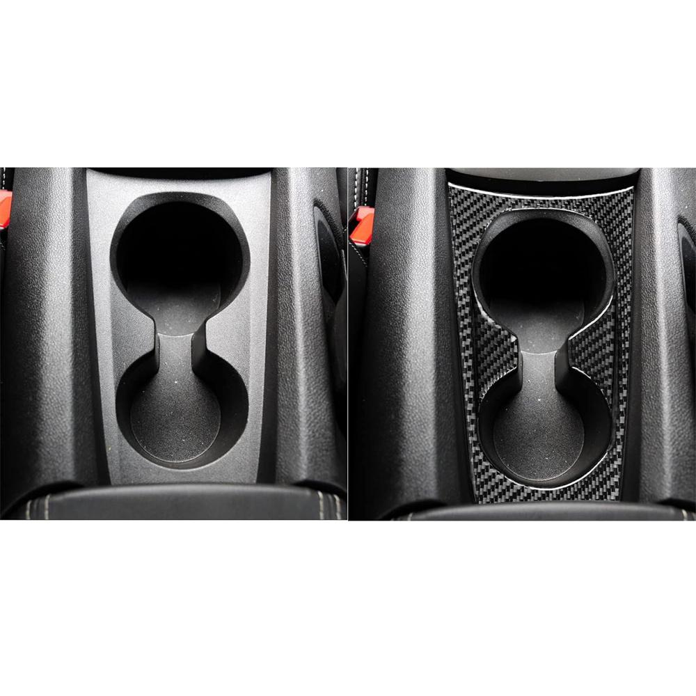 Carbon Fiber Cup Holder Trim for Chevrolet Camaro