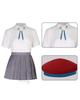 Shigure Ui Cosplay Costume with Adult School Stage Outfit Ui Cosplay with Size [Excellent Quality] Wig, Uniform, VTuber, Costume, Festival, Event,