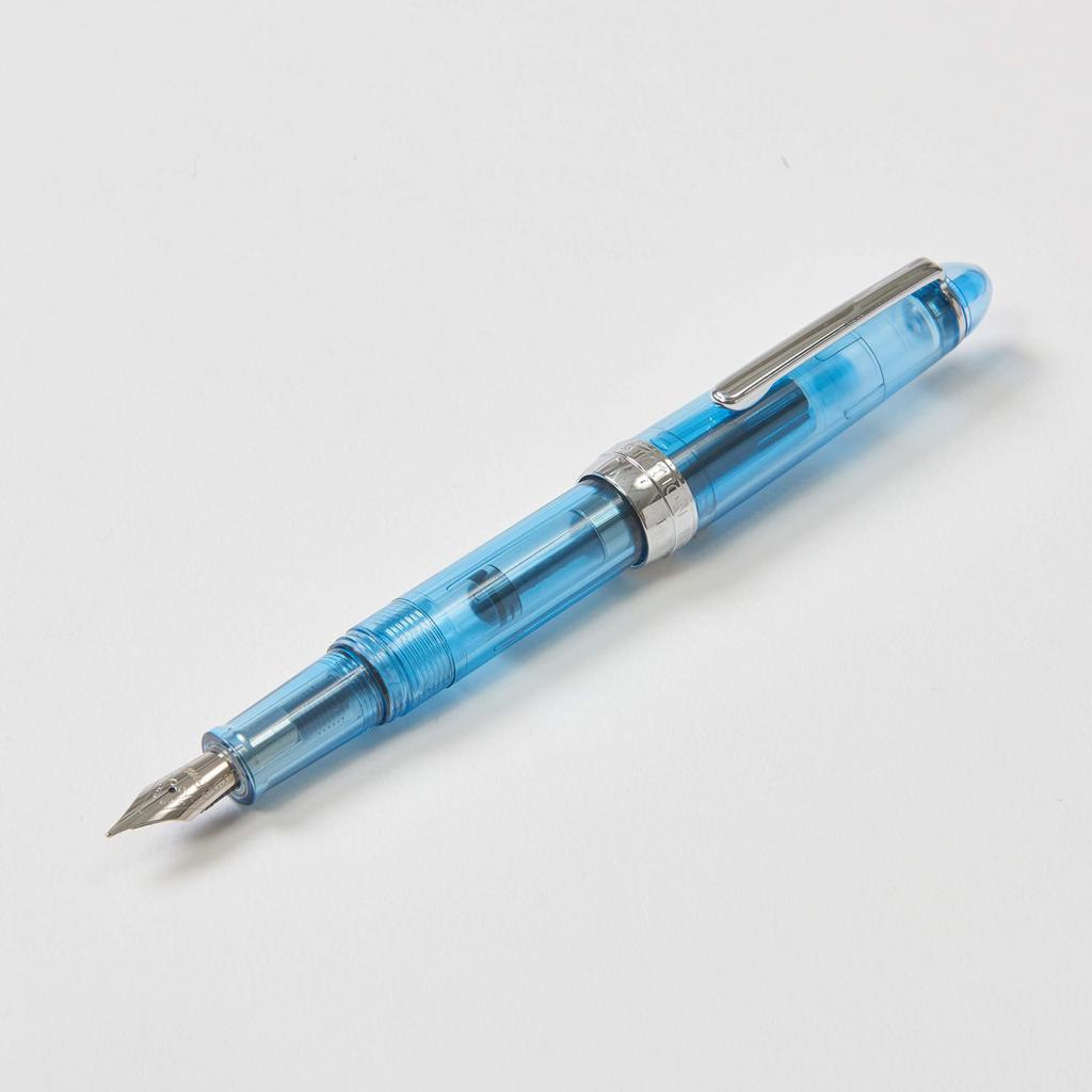Fonte Fine Nib Fountain Clear 641065 Hmmm!? Pen, Blue,
