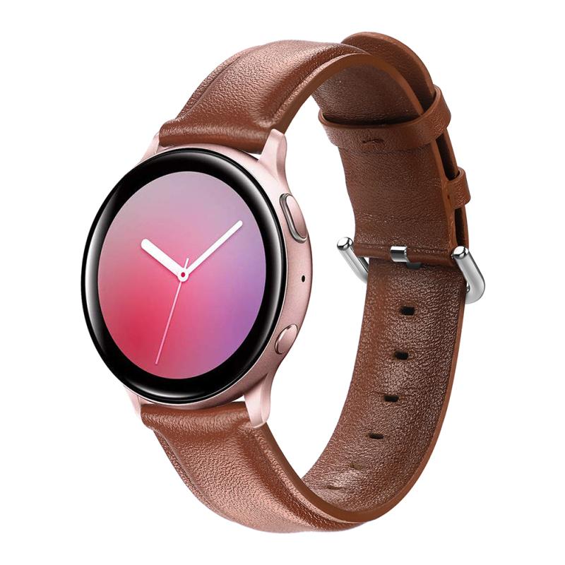 Кожаный ремешок для часов Sumsung Galaxy Watch Active/Active 2