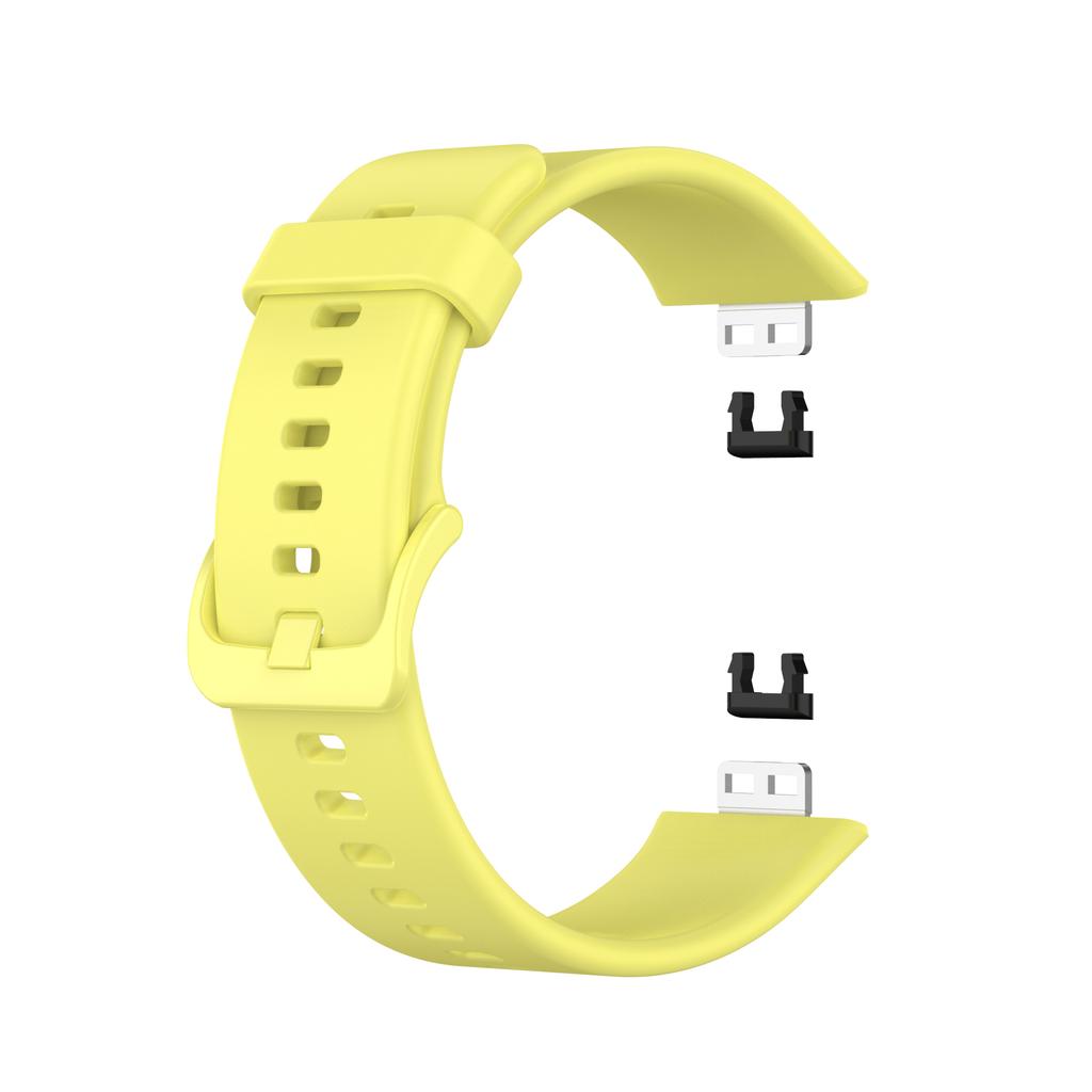 Silicone Solid Color Watch Strap for Huawei Watch Fit Special Edition B39/(TIA-B09/TIA-B19)