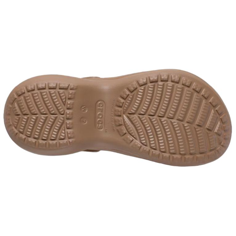 Crocs Bae Clog Легкие Модные Минималистичные Туфли с Отверстиями Женские Коричневые