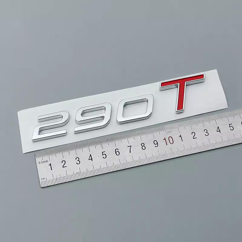 Применить к Chery TIGGO 8 PLUS TIGGO PRO Наклейка на багажник AWD 290T 390T стандартная TIGGO 8 Буквенный логотип на задней двери Знак PHEV Z3