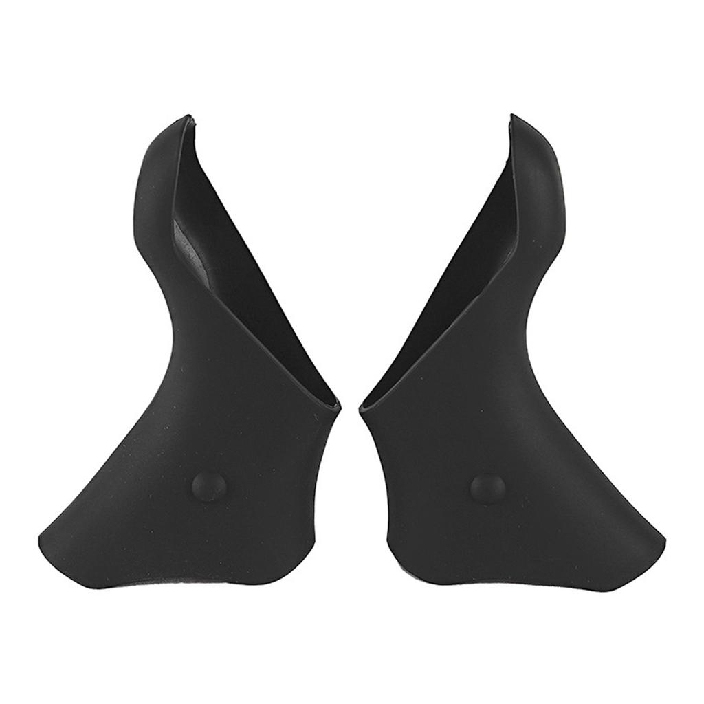 Bicycle Brake Shift Lever Covers Red/Black Color Brake Shift Lever Hoods Suitable for ST-5600/5601