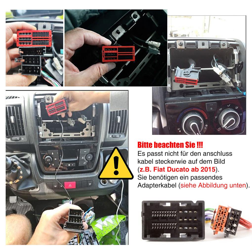 Для Fiat Ducato Citroen Jumper Android 13 9 дюймов Беспроводная Carplay автомагнитола GPS Navi WIFI AHD камера встроенная DAB Android Auto