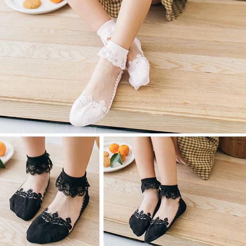Princess Cotton Socks Lace Socks Soft Ruffled Summer Breathable Girls Baby Socks