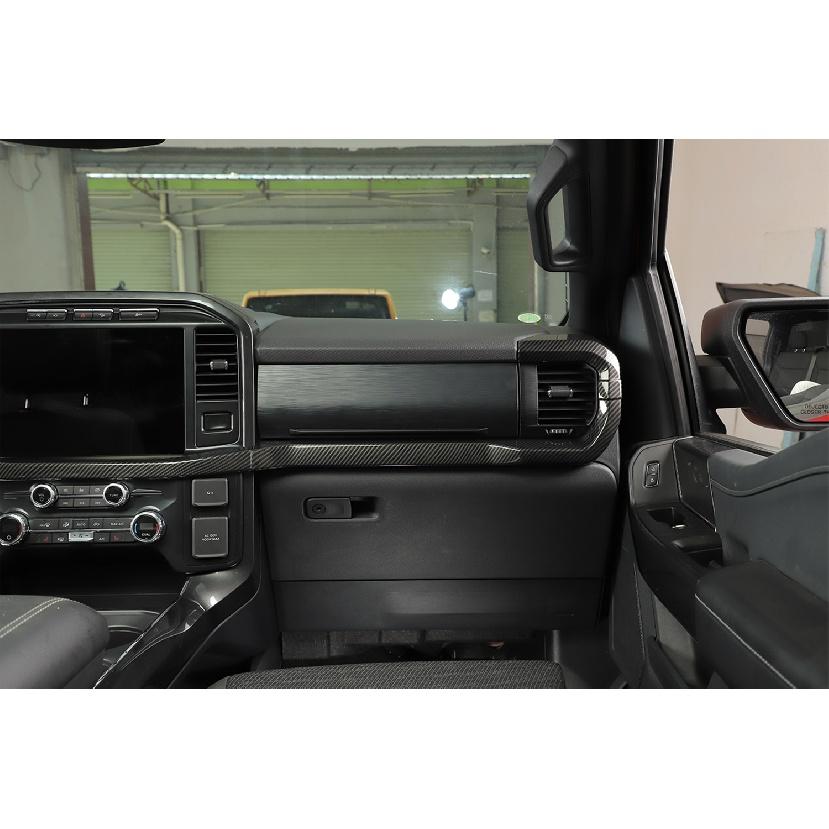 Наклейки на центральную консоль приборной панели автомобиля для Ford F150 2022 2023 молдинги для внутреннего укладки