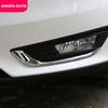 ABS Chrome Front Fog Lights Decoration Trim Fog Lamps Cover Stickers for Ford Focus 3 MK3 2015 2016 2017 2018 Parts