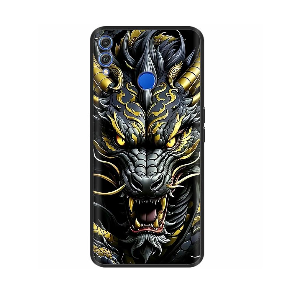 Чехол для телефона Honor 8X Чехол Мягкий ТПУ Силиконовая Задняя Крышка Для Huawei Honor 8X Чехлы Ударопрочный Honor8X Милый Расписной Чехол Fundas