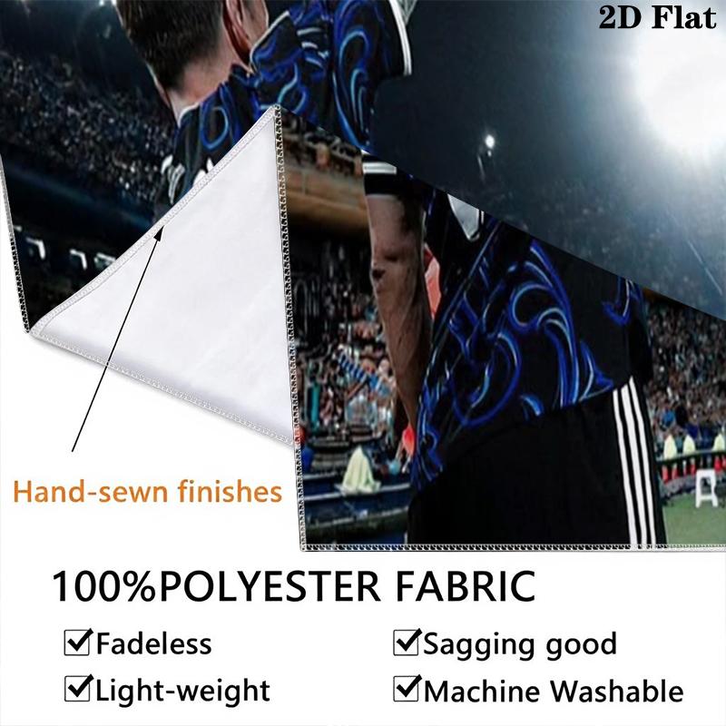 Messi Wall Tapestry Aesthetic Wall Hanging Printed Fabric Blanket Decorative Tapestries for Bedroom Living Room Home Decor