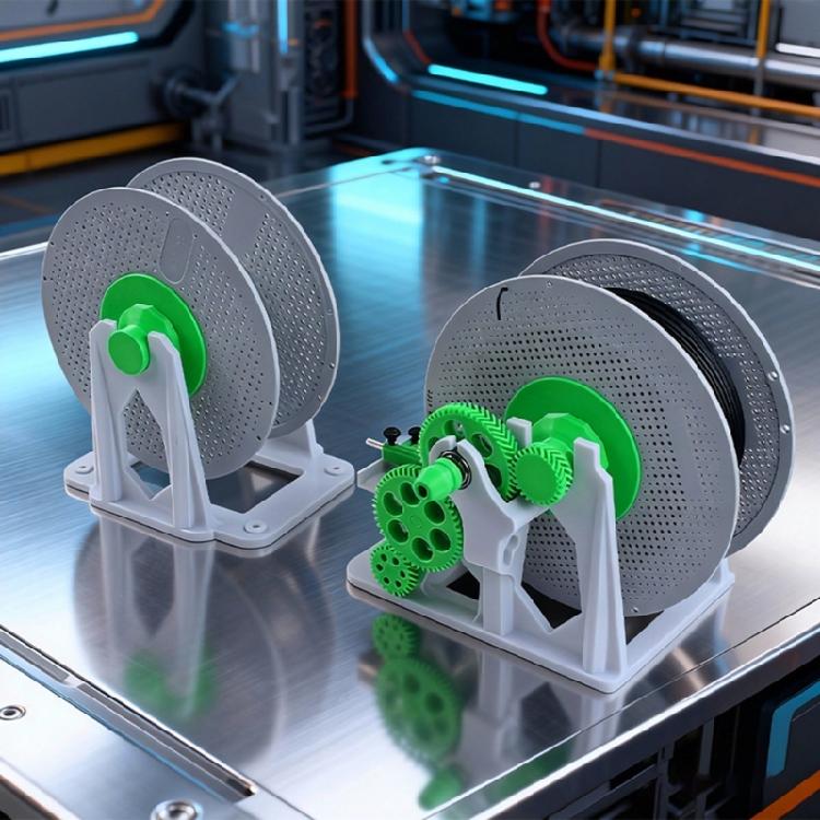 1 набор Мгновенный перемотчик филамента Ручная рукоятка для аксессуаров 3D-принтера Легкая намотка Защита от спутывания